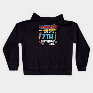 7. Birthday - Science Birthday Kids Hoodie